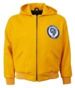 Legendary Authentic Los Angeles Rams 1950 Yellow Wool Hooded Jacket: A Must-Have Classic