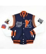Morgan State Varsity Jacket | MSU Bears Blue & White HBCU Letterman Jacket