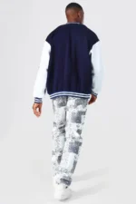00 Varsity Jacket | Official James Bond 007 Spy & Agent Bomber Jacket - Image 2