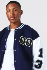 00 Varsity Jacket | Official James Bond 007 Spy & Agent Bomber Jacket - Image 3