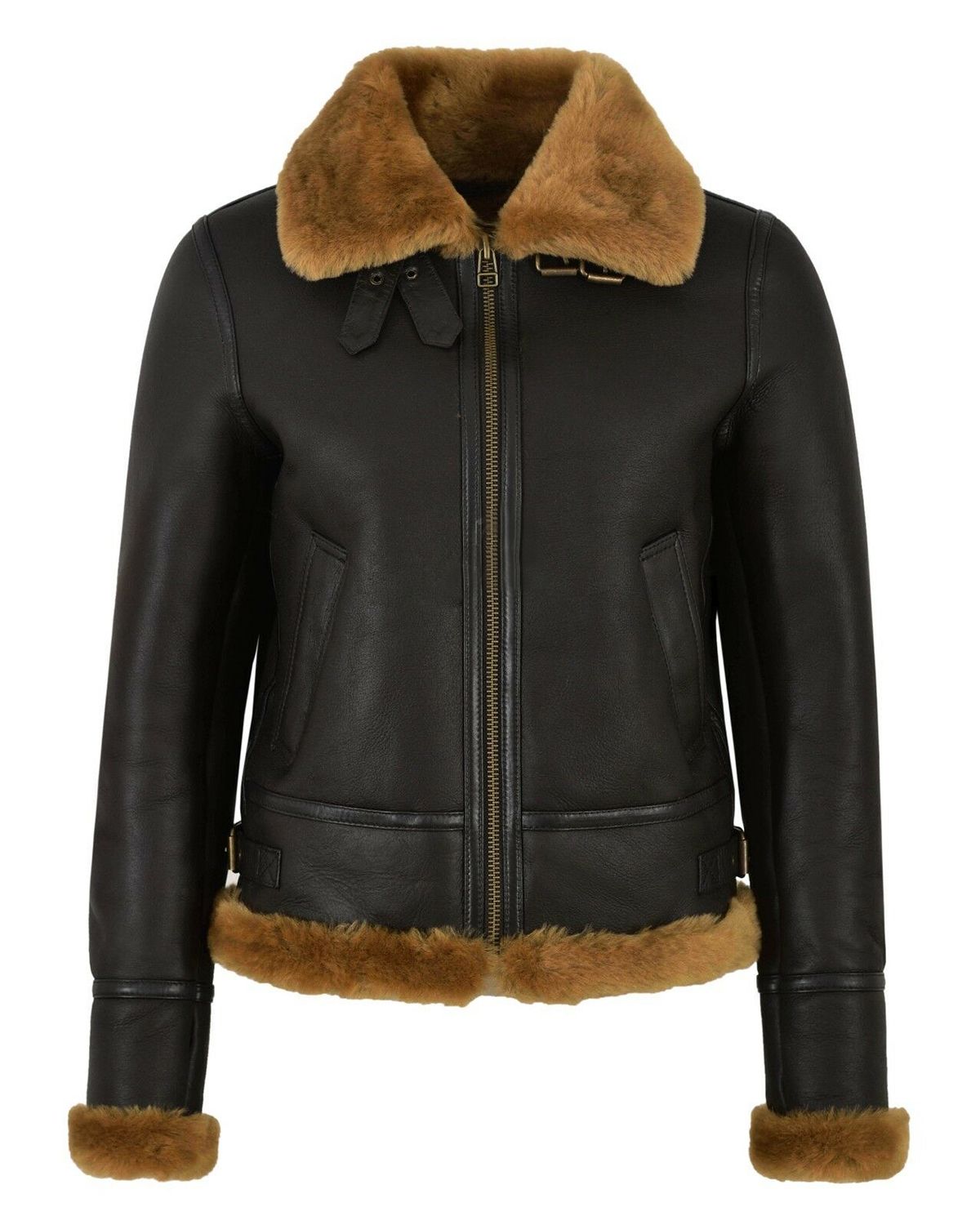 RAF B3 Jacket | Authentic Women's Aviator Style Flying Bomber & Shearling Jacket RAF B3 Jacket | Authentic Women's Aviator Style Flying Bomber & Shearling Jacket
