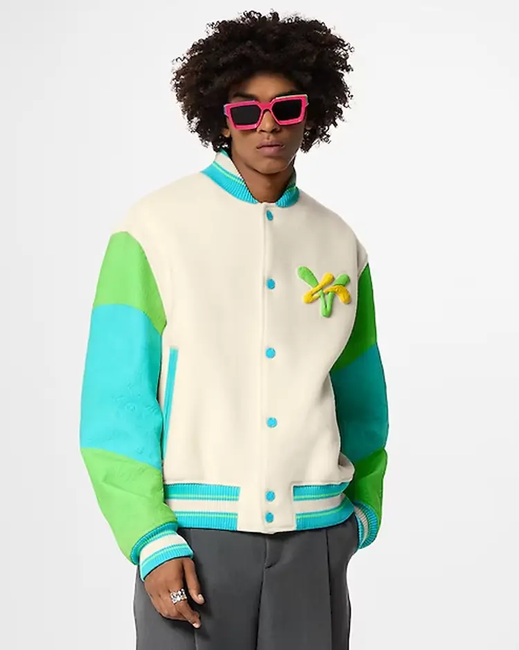 Rainbow Playground Varsity Jacket | Bold 2026 Streetwear Style Rainbow Playground Varsity Jacket | Bold 2026 Streetwear Style