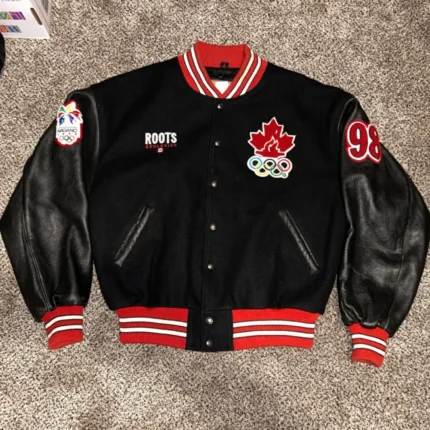Rare 1998 Vintage Roots Canada Nagano Olympics Jacket | Collectible Gear