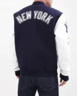 Men's Pro Standard New York Yankees Varsity Jacket Size MEDIUM NWT - Image 2