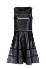 Tibi - Leather Cocktail Dress w/ Cutout Details Sz 4 (Copy) - Image 2