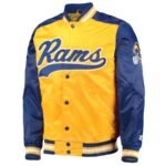 Unleash Team Pride: LA Rams Blue and Yellow Jacket | Bold Sideline Style