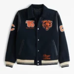 UNSTOPPABLE Legend: The 1985 Chicago Bears Varsity Wool Jacket