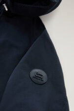 Cruiser Jacket in Ramar Cloth with Hood - Men - Blue