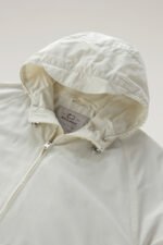 Cruiser Jacket in Ramar Cloth with Hood - Men - White