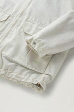 Cruiser Jacket in Ramar Cloth with Hood - Men - White