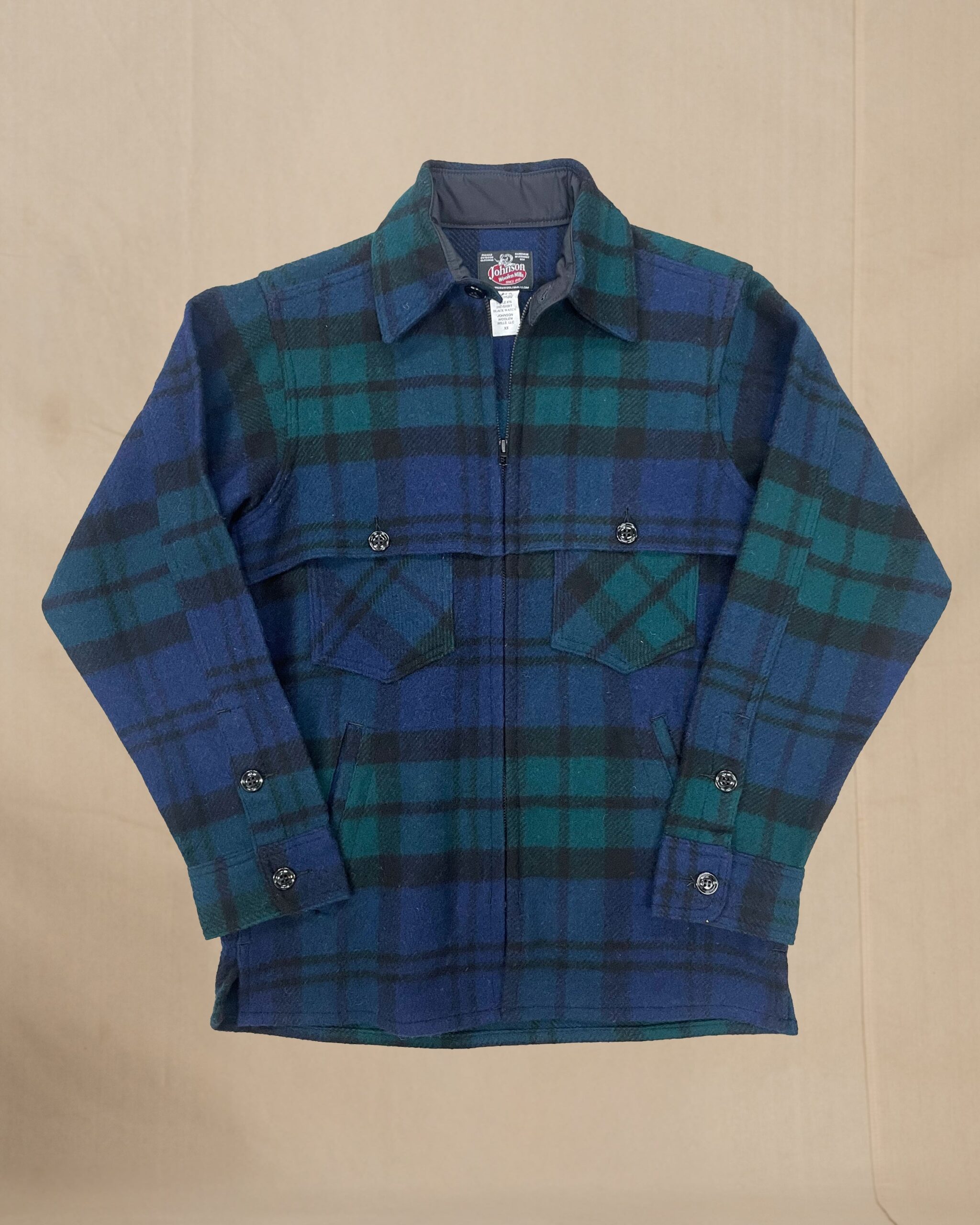 Double Cape Jac Shirt - Black watch plaid Double Cape Jac Shirt - Black watch plaid