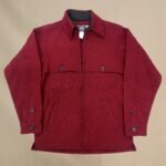 Double Cape Jac Shirt - Wine Twill