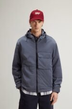 Jacket in Olmetex Nylon - Men - Blue