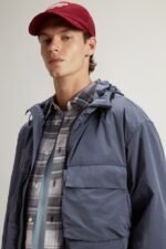 Jacket in Olmetex Nylon - Men - Blue