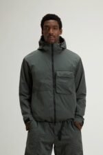 Jacket in Olmetex Nylon - Men - Green