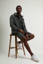 Jacket in Olmetex Nylon - Men - Green