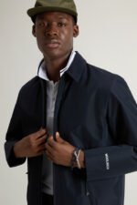Jacket in WINDSTOPPER by GORE-TEX LABS fabric - Men - Blue