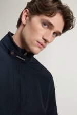 Lewis Bomber Jacket in Light Ramar - Men - Blue