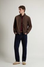 Lewis Bomber Jacket in Light Ramar - Men - Brown