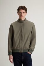 Lewis Bomber Jacket in Light Ramar - Men - Green