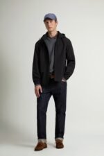 Pacific Jacket in Two-Layered Fabric - Men - Black