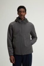 Pacific Jacket in Two-Layered Fabric - Men - Gray