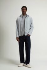 Pacific Jacket in Two-Layered Fabric - Men - Gray
