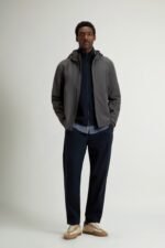 Pacific Jacket in Two-Layered Fabric - Men - Gray