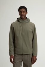 Pacific Jacket in Two-Layered Fabric - Men - Green