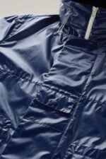 Resine Jacket in Ripstop Fabric with Hood - Men - Blue