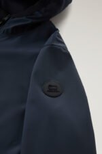 Softshell Hooded Jacket - Men - Blue