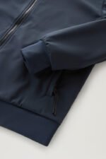 Softshell Hooded Jacket - Men - Blue