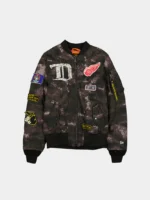 Detroit Red Wings Varsity Jacket – NHL Team-Inspired Bomber Jacket - Image 2