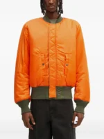 NO PROBLEMO X ALPHA NO WAR MA-1 Bomber Jacket – Military-Inspired Streetwear Jacket - Image 4