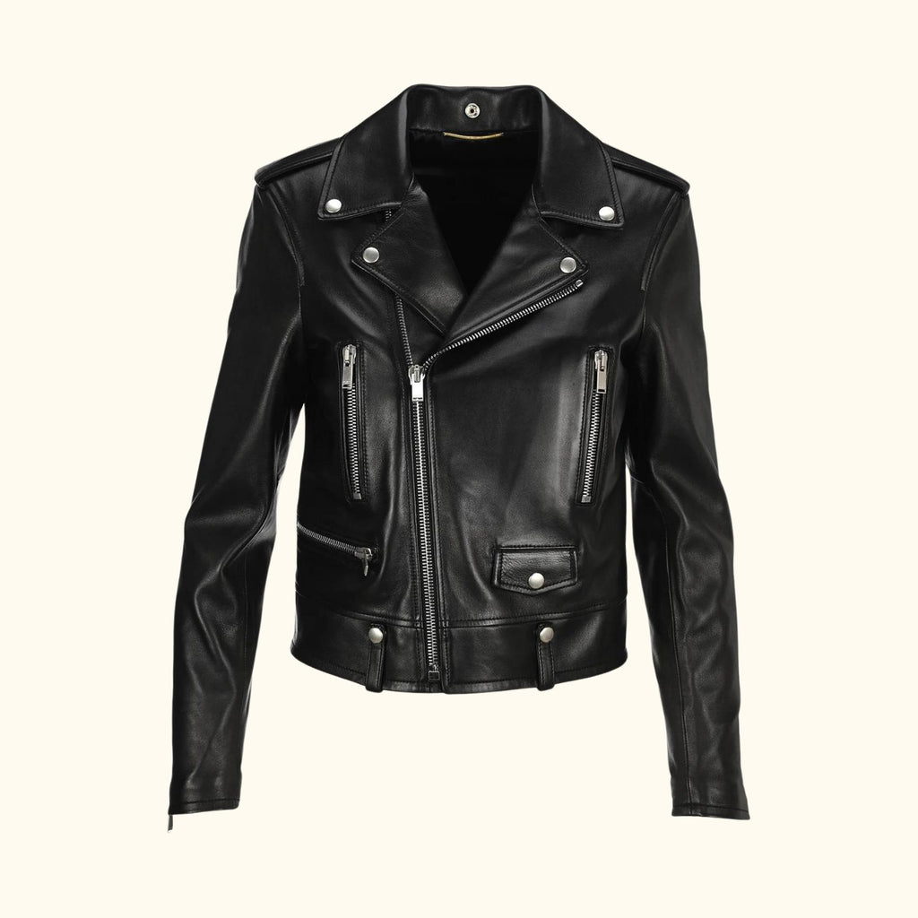 The Midnight Rider - Women's Leather Jacket The Midnight Rider - Women's Leather Jacket