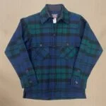 Double Cape Jac Shirt - Black watch plaid